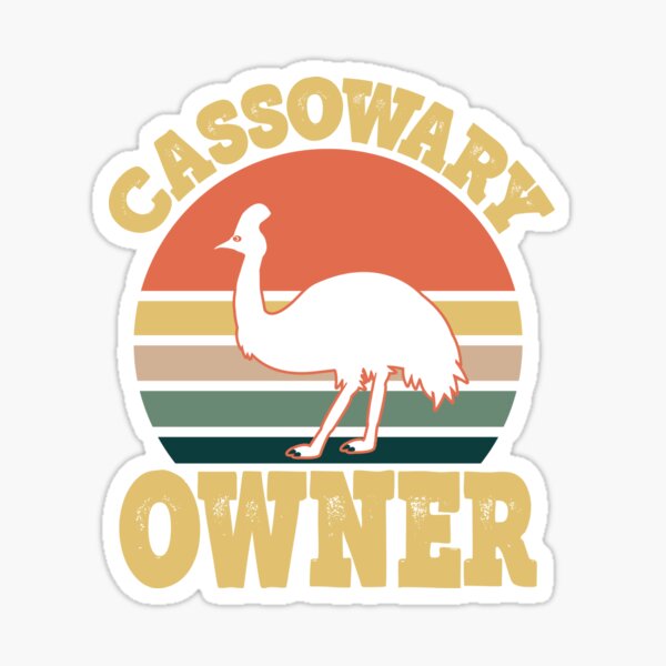 Item preview, Cassowary Owner Cassowary Keeper designed and sold by eternallygifted.