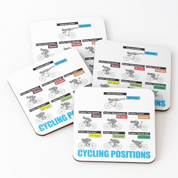 Item preview, Cycling Positions designed and sold by ToyoTees.