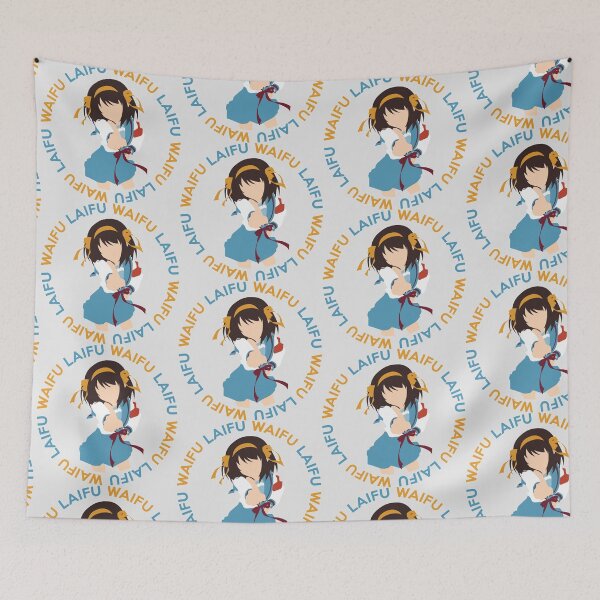 Item preview, Haruhi Waifu Inspired Anime Shirt designed and sold by JaneFlame.