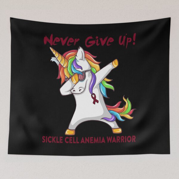 Item preview, Sickle Cell Anemia Warrior - Never Give Up! - Support Sickle Cell Anemia Warrior Gifts designed and sold by whlrcheryl.