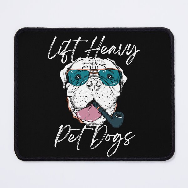 Item preview, Lift Heavy Pet Dogs Cool Pug designed and sold by TheWildFlix.
