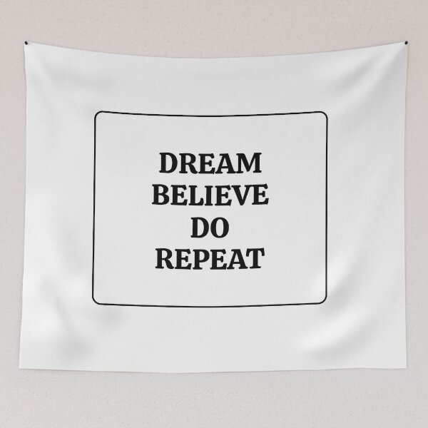 Item preview, DREAM BELIEVE DO REPEAT  designed and sold by Inspirationmotivation.