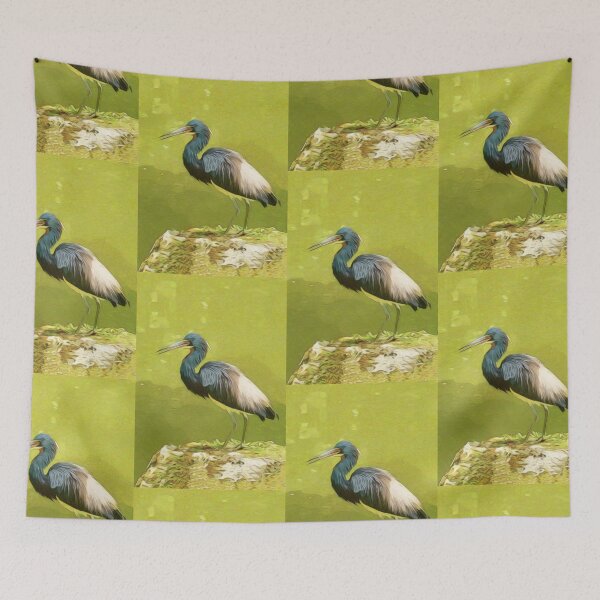 Item preview, Heron Bird Artwork  designed and sold by NikkiBear67.