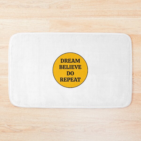 Item preview, DREAM BELIEVE DO REPEAT  designed and sold by Inspirationmotivation.