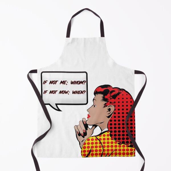Item preview, If Not Me; Whom? If Not Now: When? * designed and sold by Sarcasmagic.