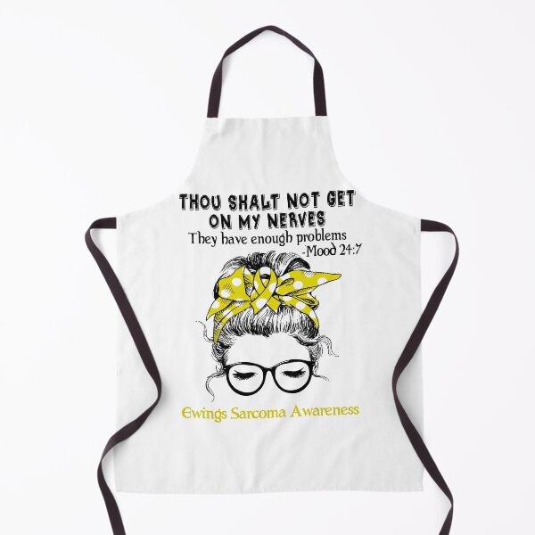Item preview, Ewings Sarcoma Awareness - Thou Shalt Not Get On My Nerves They Have Enough Problems - Mood 24:7 designed and sold by Robbsyn.