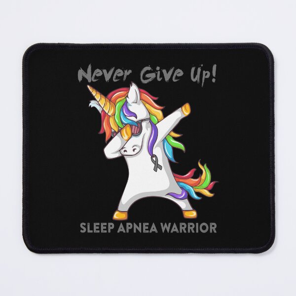 Item preview, Sleep Apnea Warrior - Never Give Up! - Support Sleep Apnea Warrior Gifts designed and sold by whlrcheryl.