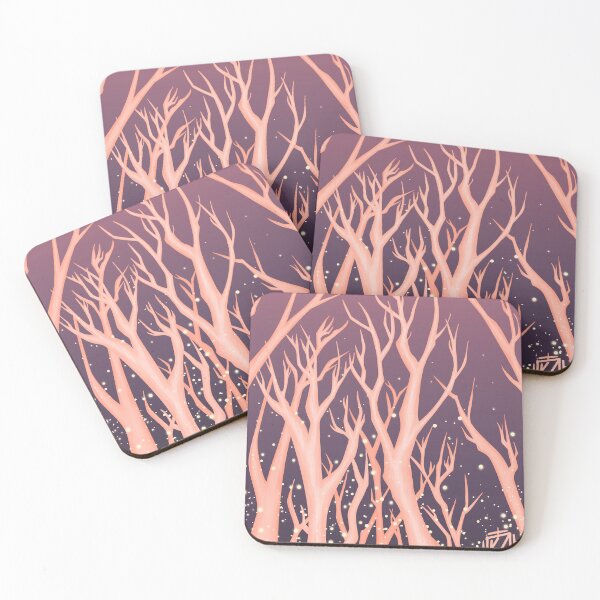 Item preview, Glowing Pink Forest designed and sold by Krystal  Thomas.