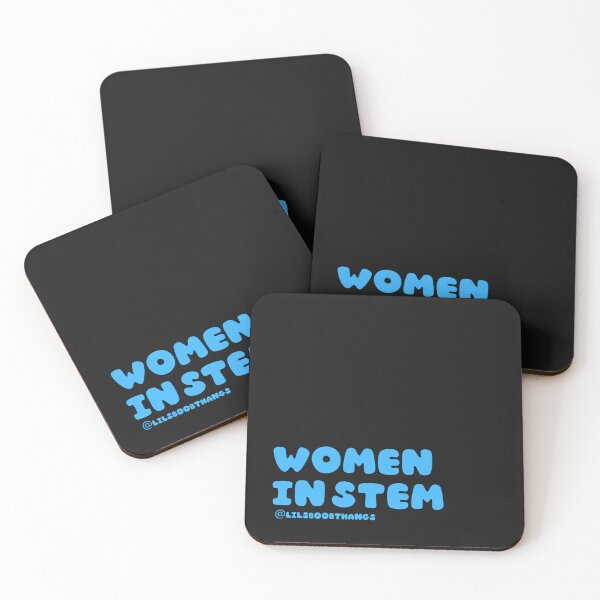 Item preview, Women in STEM, blue, v1 | @lilsboobthangs designed and sold by lilsboobthangs.