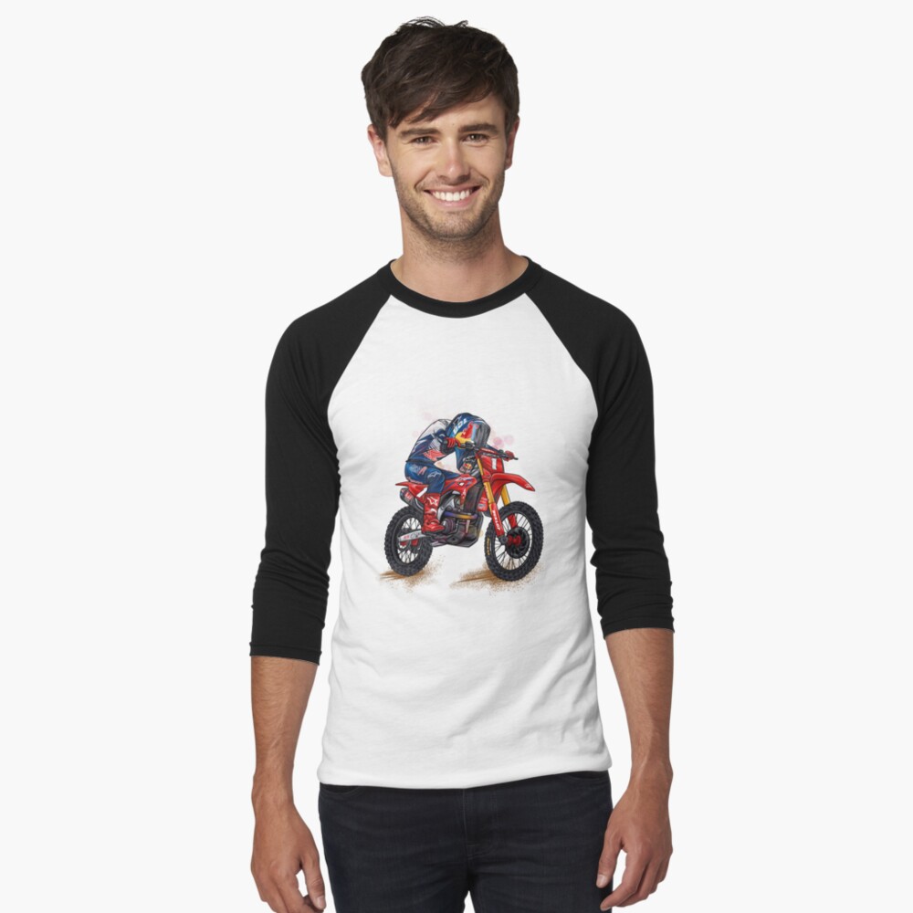 Item preview, Baseball ¾ Sleeve T-Shirt designed and sold by TheArtWarehouse.