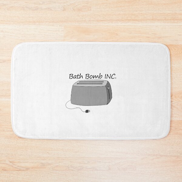 Item preview, Monochrome Toaster Bath Bomb designed and sold by CrazyCatCraft.