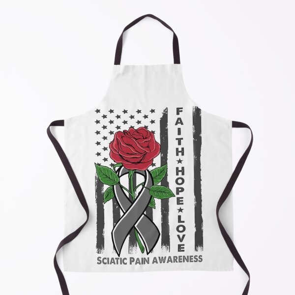 Item preview, Faith Hope Love Sciatic Pain Awareness American Flag designed and sold by Kohend.