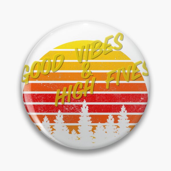Item preview, Good Vibes & High Fives designed and sold by Sarcasmagic.