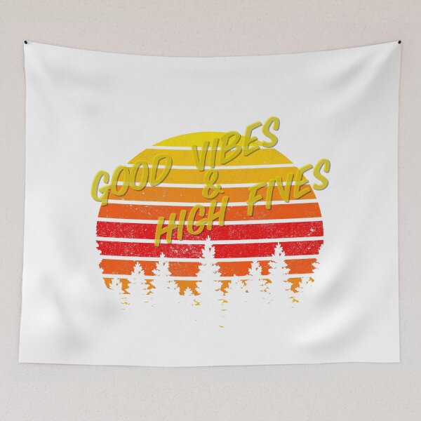 Item preview, Good Vibes & High Fives designed and sold by Sarcasmagic.