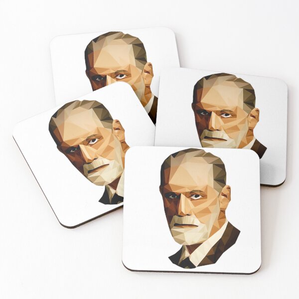 Item preview, sticker  sigmund freud designed and sold by deztees.