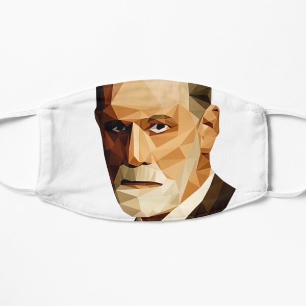 sticker sigmund freud Flat Mask