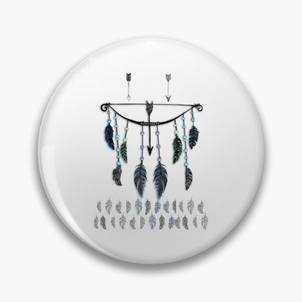 Item preview, Arc, flèche et plumes designed and sold by CarolSchmitt.