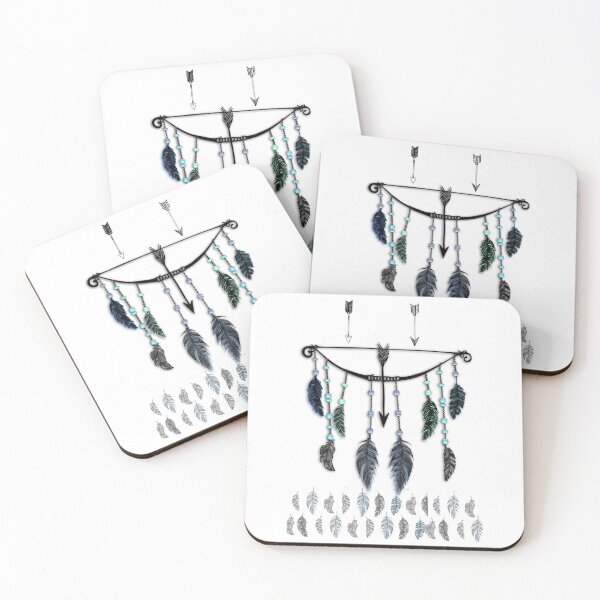 Item preview, Arc, flèche et plumes designed and sold by CarolSchmitt.
