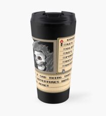 NES Grim Reaper Game Screen Travel Mug