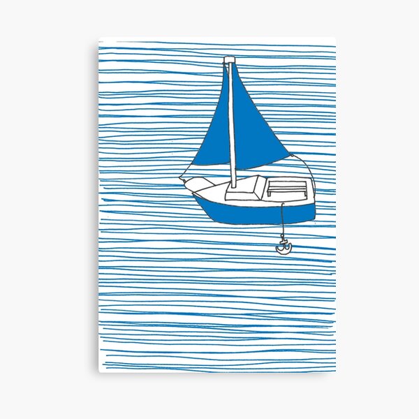 Bateau Impression sur toile