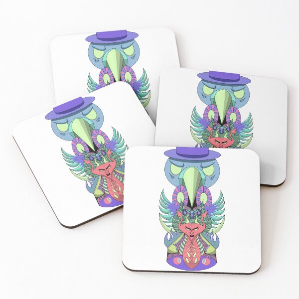 Item preview, Tiki Devil Bird designed and sold by SoccoDraws.