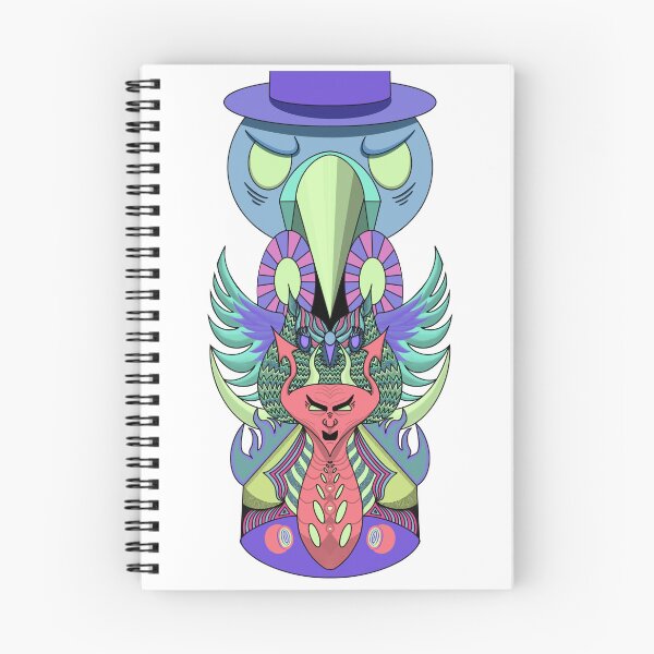 Item preview, Tiki Devil Bird designed and sold by SoccoDraws.