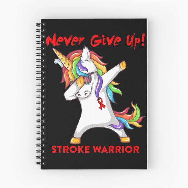Item preview, Stroke Warrior - Never Give Up! - Support Stroke Warrior Gifts designed and sold by whlrcheryl.