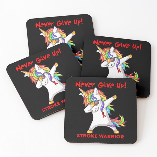 Item preview, Stroke Warrior - Never Give Up! - Support Stroke Warrior Gifts designed and sold by whlrcheryl.