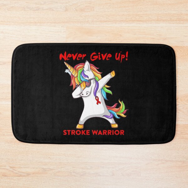 Item preview, Stroke Warrior - Never Give Up! - Support Stroke Warrior Gifts designed and sold by whlrcheryl.