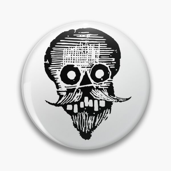 Item preview, Calavera con barba de José Guadalupe Posada designed and sold by artofthenorth.