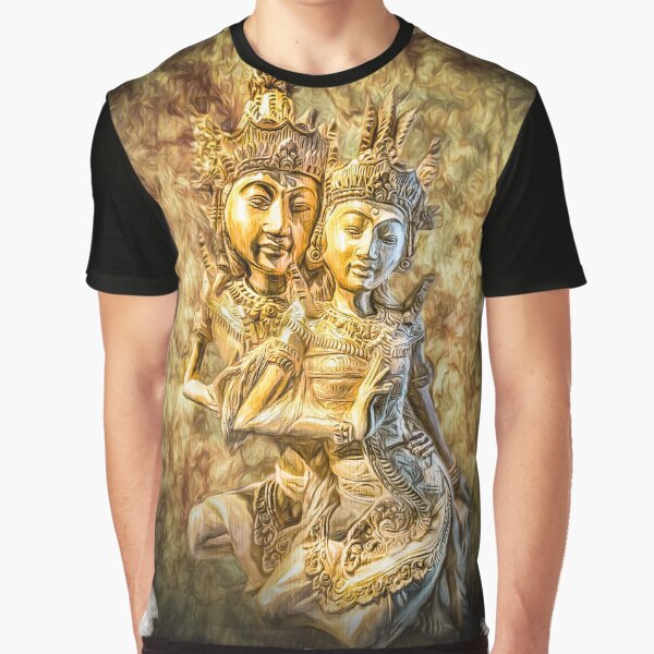 Bali Dancers Graphic T-Shirt