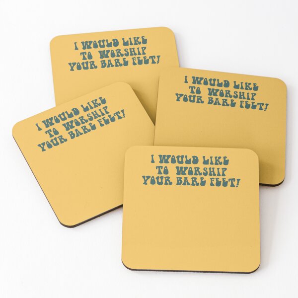 Item preview, I Would Like To Worship Your Bare Feet designed and sold by AY-Store24.