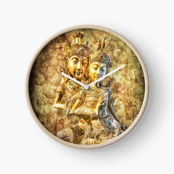 Bali Dancers Clock