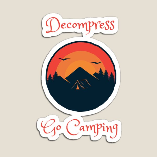 Item preview, Descomprimir ir de camping designed and sold by Rickido.