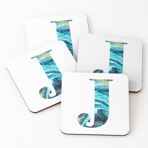 Item preview, The Letter J Marble Font designed and sold by smiledeer78.