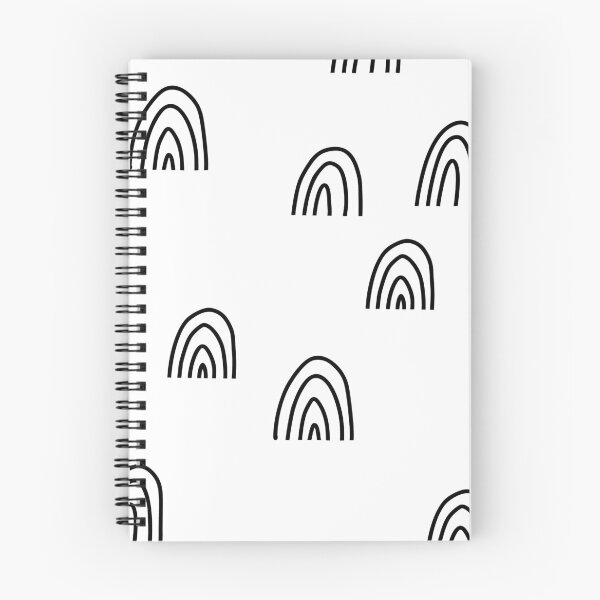 Item preview, Arco iris en blanco y negro designed and sold by haleywebbb.