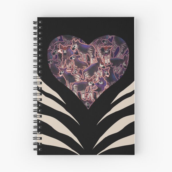 Item preview, Heart Okapi lovers designed and sold by Deathoftheself.