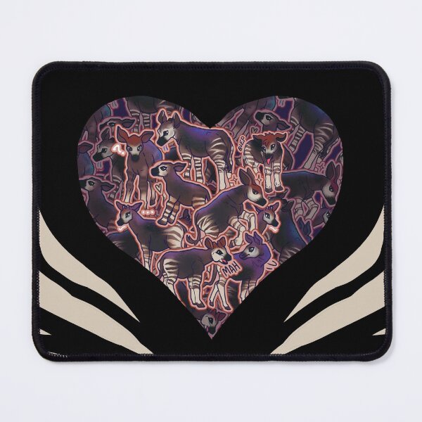 Item preview, Heart Okapi lovers designed and sold by Deathoftheself.