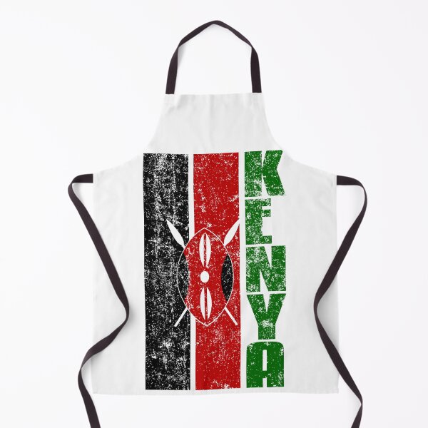 Item preview, Kenyan Flag Vintage - Green designed and sold by PearlMoonGrapes.
