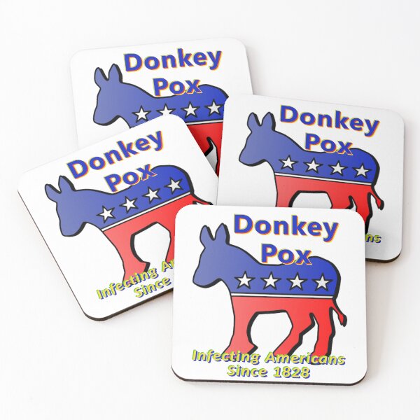 Item preview, Donkey Pox: Infecting Americans Since 1828  * designed and sold by Sarcasmagic.