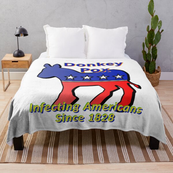 Item preview, Donkey Pox: Infecting Americans Since 1828  * designed and sold by Sarcasmagic.