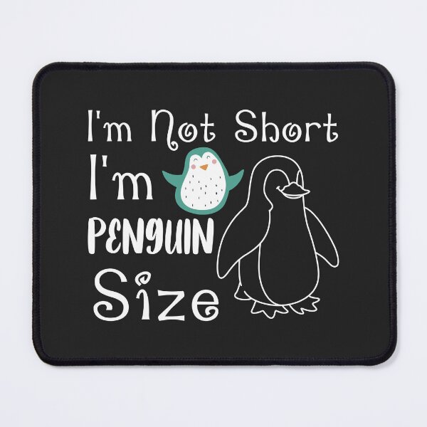 Item preview, "I'm Not Short I'm Penguin Size,Funny Penguin,  Premium Birds Lovers" designed and sold by adarth.