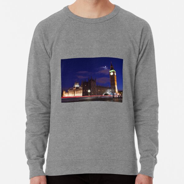 London at Night Lightweight Sweatshirt