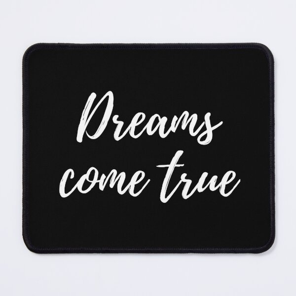 Item preview, Dreams come true -Three word motivational quote designed and sold by DesignsByDaddy.