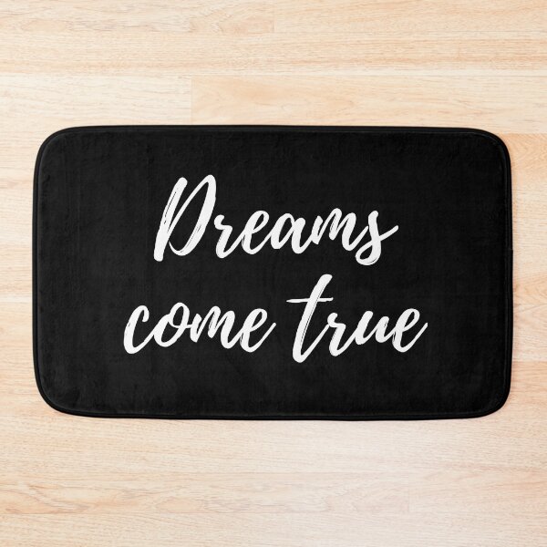 Item preview, Dreams come true -Three word motivational quote designed and sold by DesignsByDaddy.