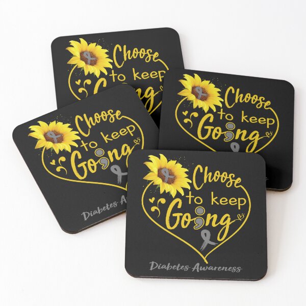 Item preview, Diabetes Awareness Choose To Keep Going designed and sold by KirstybShop.