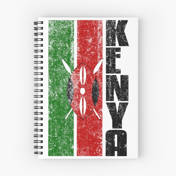 Item preview, Kenyan Flag Vintage - Black designed and sold by PearlMoonGrapes.