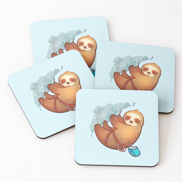 Item preview, Cute Rock Climbing Sloth designed and sold by PetiteClimber.