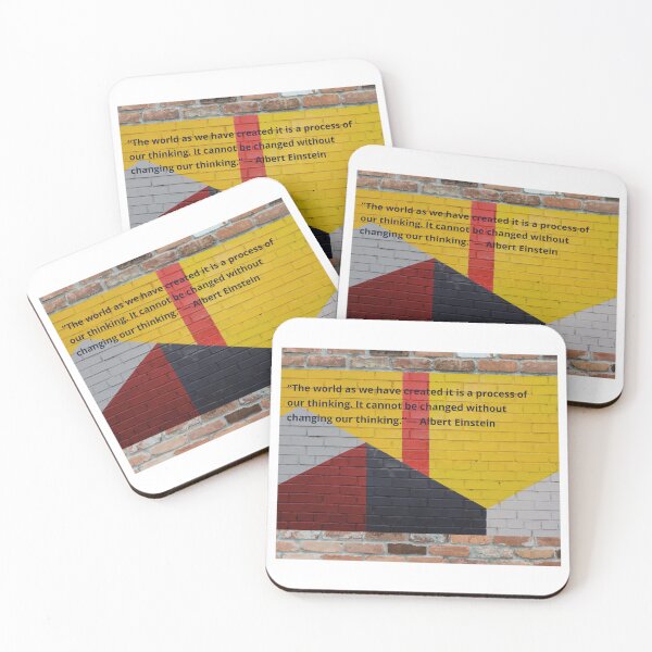 Item preview, The world as we have created it is a process of our thinking... designed and sold by hardOFseeing.