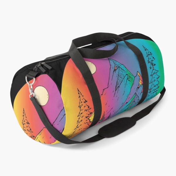 Item preview, colorful moon mountains road designed and sold by XXgooddeedXX.